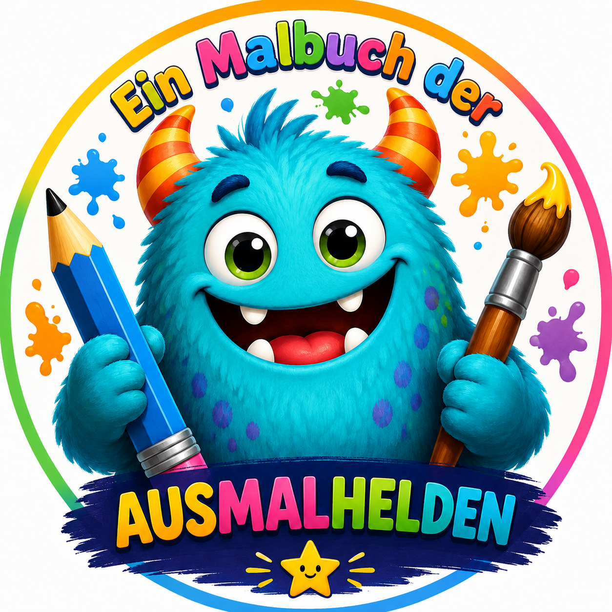 Ausmalhelden Logo